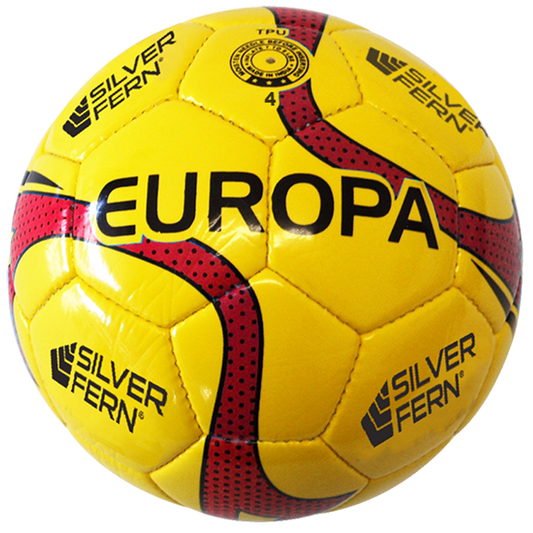 Europa Match Football, Size and Colour: Size 4 (Red)
