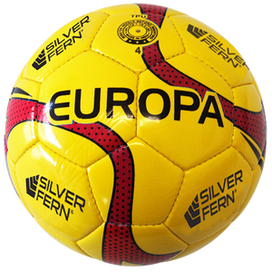 Europa Match Football, Size and Colour: Size 4 (Red)