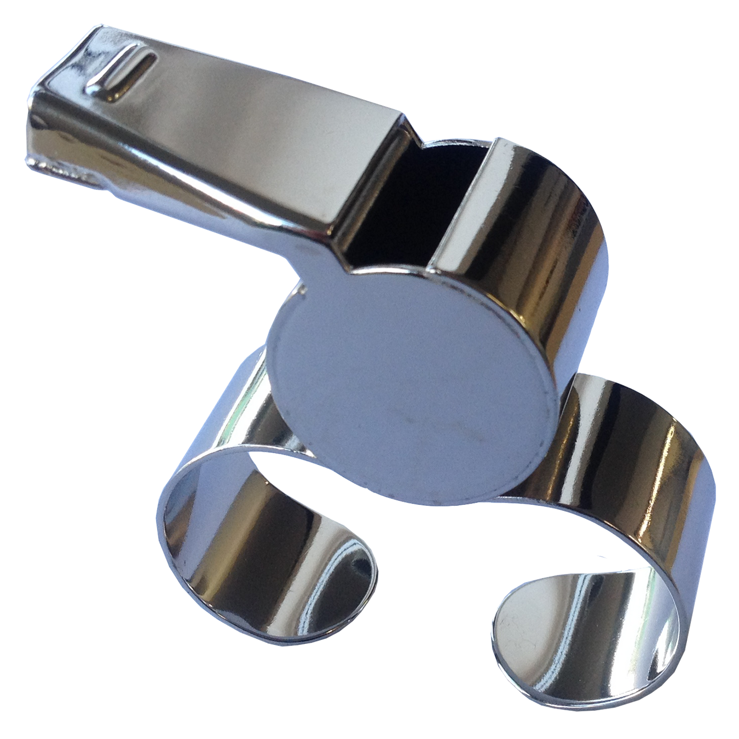 Finger Grip Whistle, Type: Metal (Single)