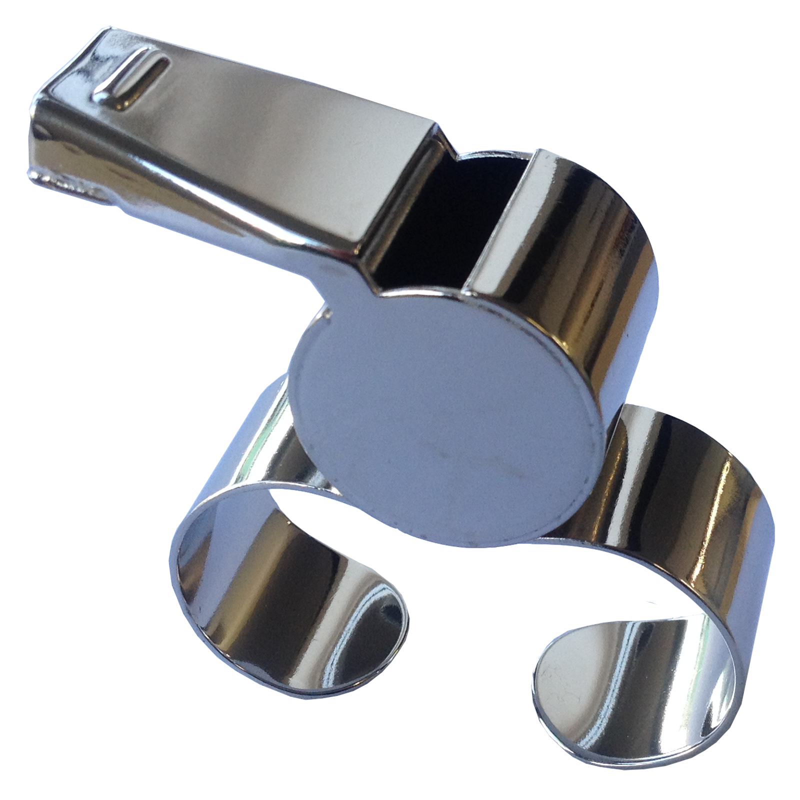Finger Grip Whistle, Type: Metal (Single)
