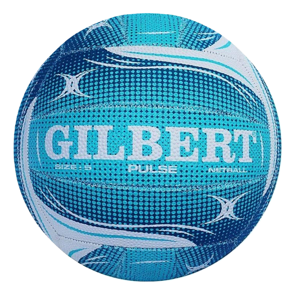 Gilbert Pulse Netball, Size: 5, Colour: Blue