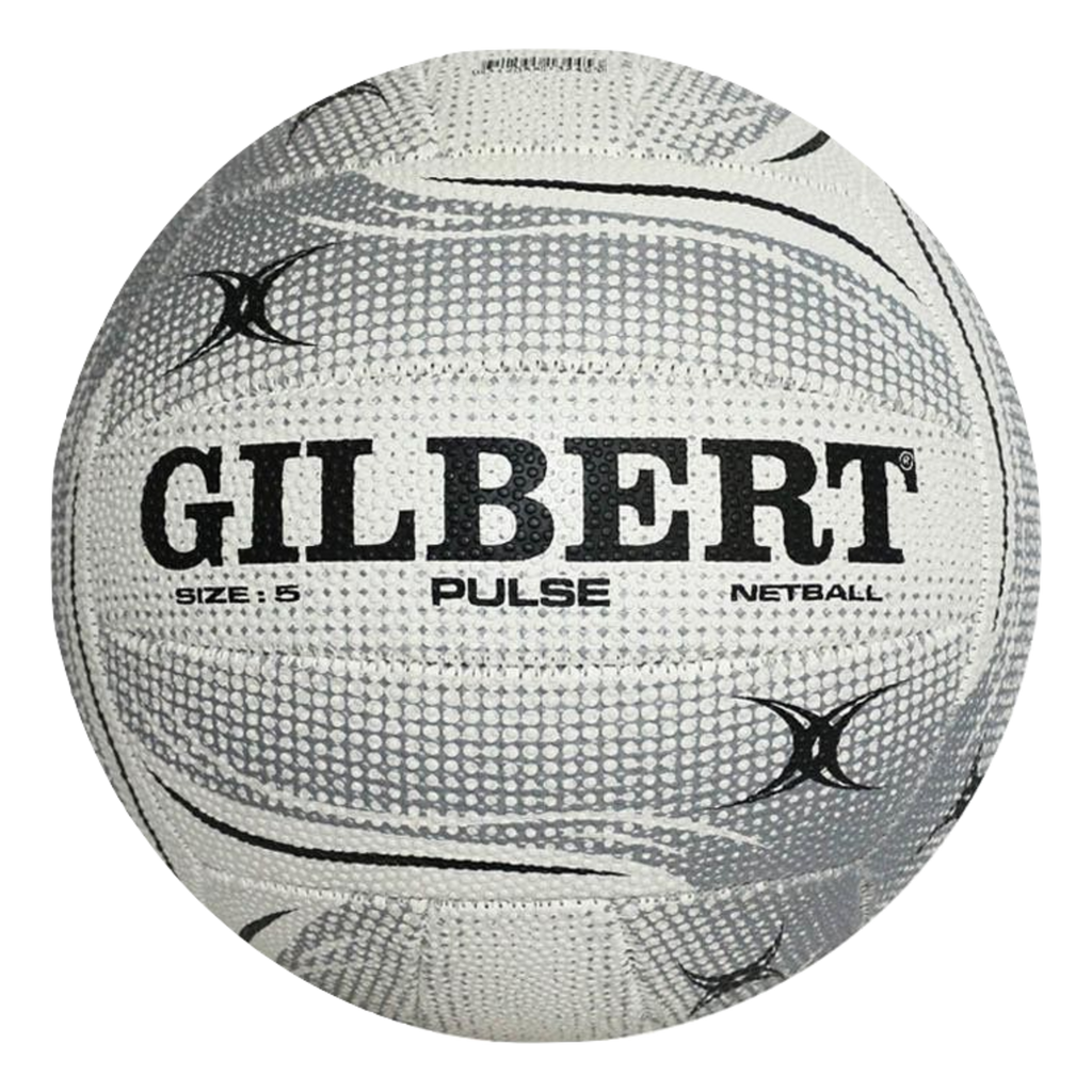 Gilbert Pulse Netball, Size: 5, Colour: White