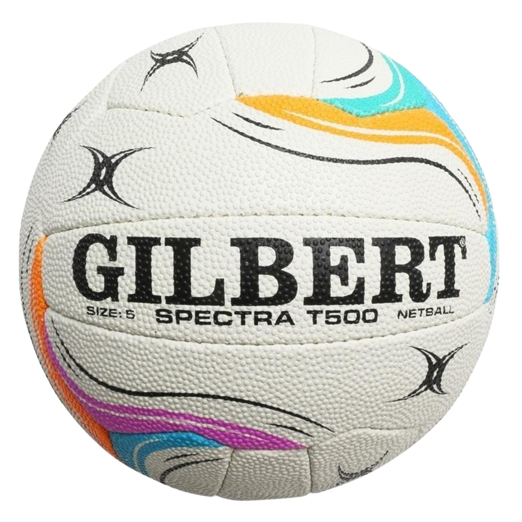 Gilbert Spectra Netball, Size: 5, Colour: White