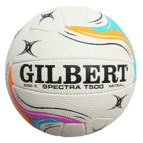 Image of Gilbert Spectra Netball, Size: 5, Colour: White