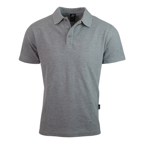 Image of Womens Hunter Polo, Colour: Grey Marle