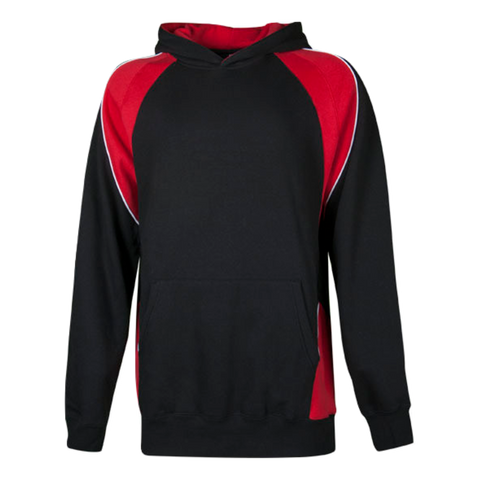 Image of Kids Huxley Hoodie, Colour: Black/Red/White