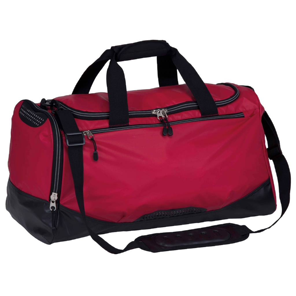 Hydrovent Sports Bag, Colour: Red/Black