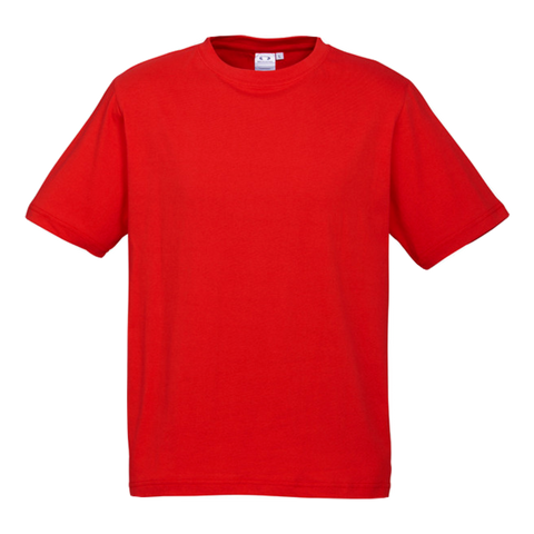 Mens Ice Tee, Colour: Red