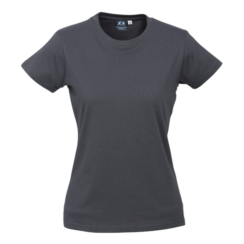 Image of Womens Ice Tee, Colour: Charcoal