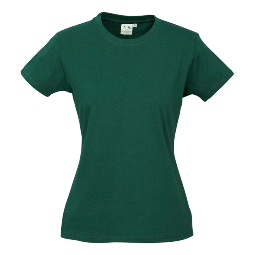 Womens Ice Tee, Colour: Forest