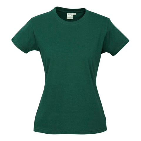 Image of Womens Ice Tee, Colour: Forest