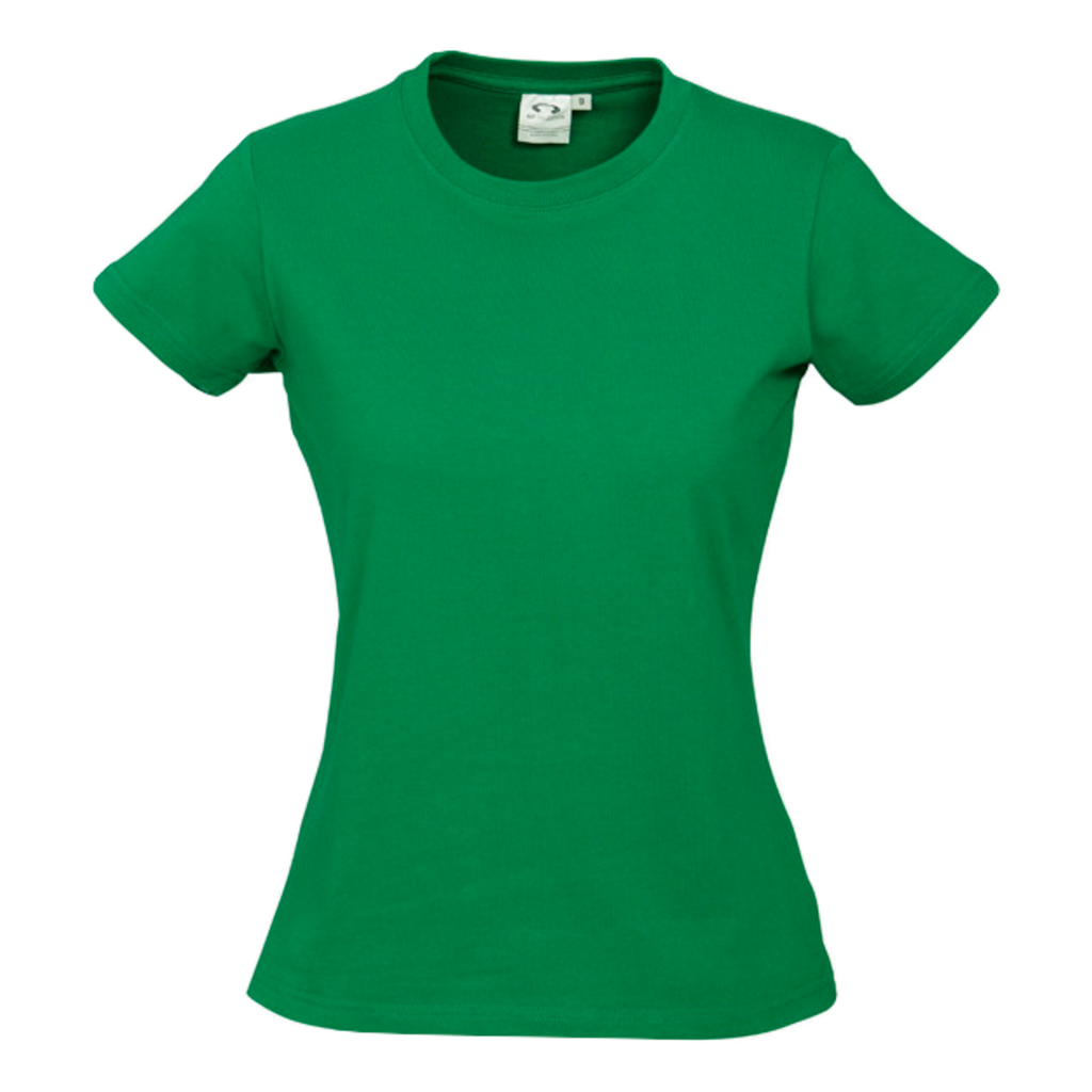 Womens Ice Tee, Colour: Kelly Green