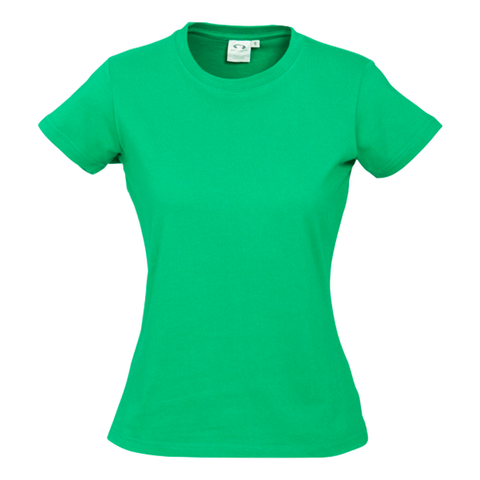 Image of Womens Ice Tee, Colour: Neon Green