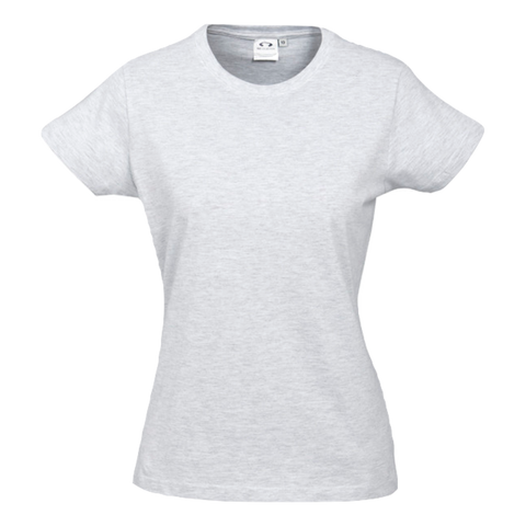 Image of Womens Ice Tee, Colour: Snow Marle
