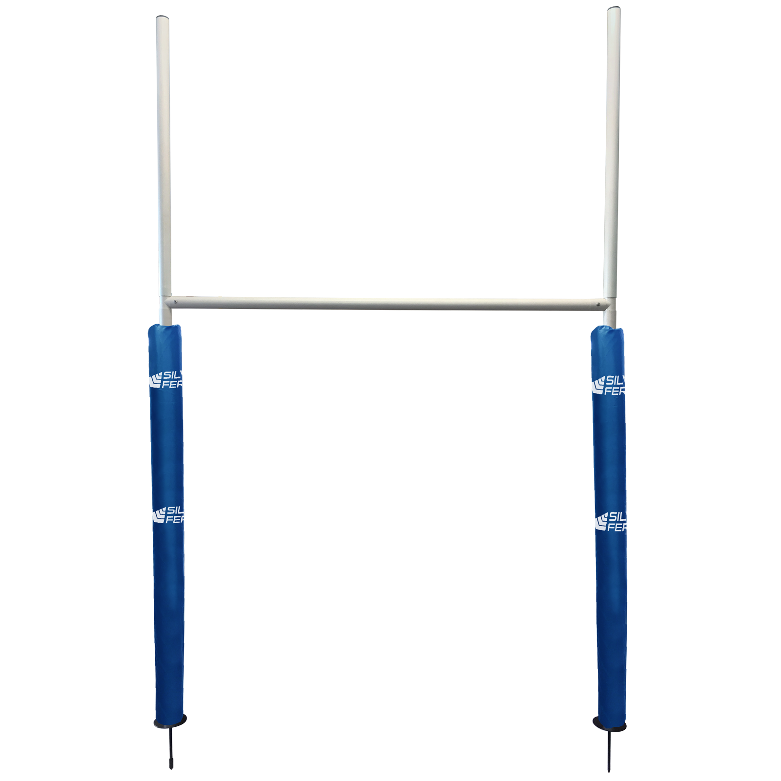 Junior Goal Post (x1) with Pads, Colour: Royal Blue