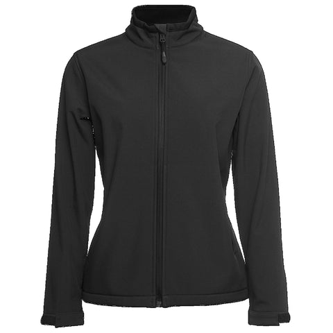 Image of Ladies Podium Softshell Jacket, Colour: Black