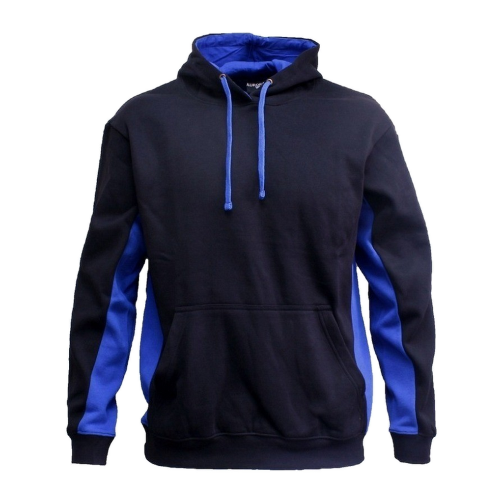 Adults Matchpace Hoodie, Colour: Black/Royal