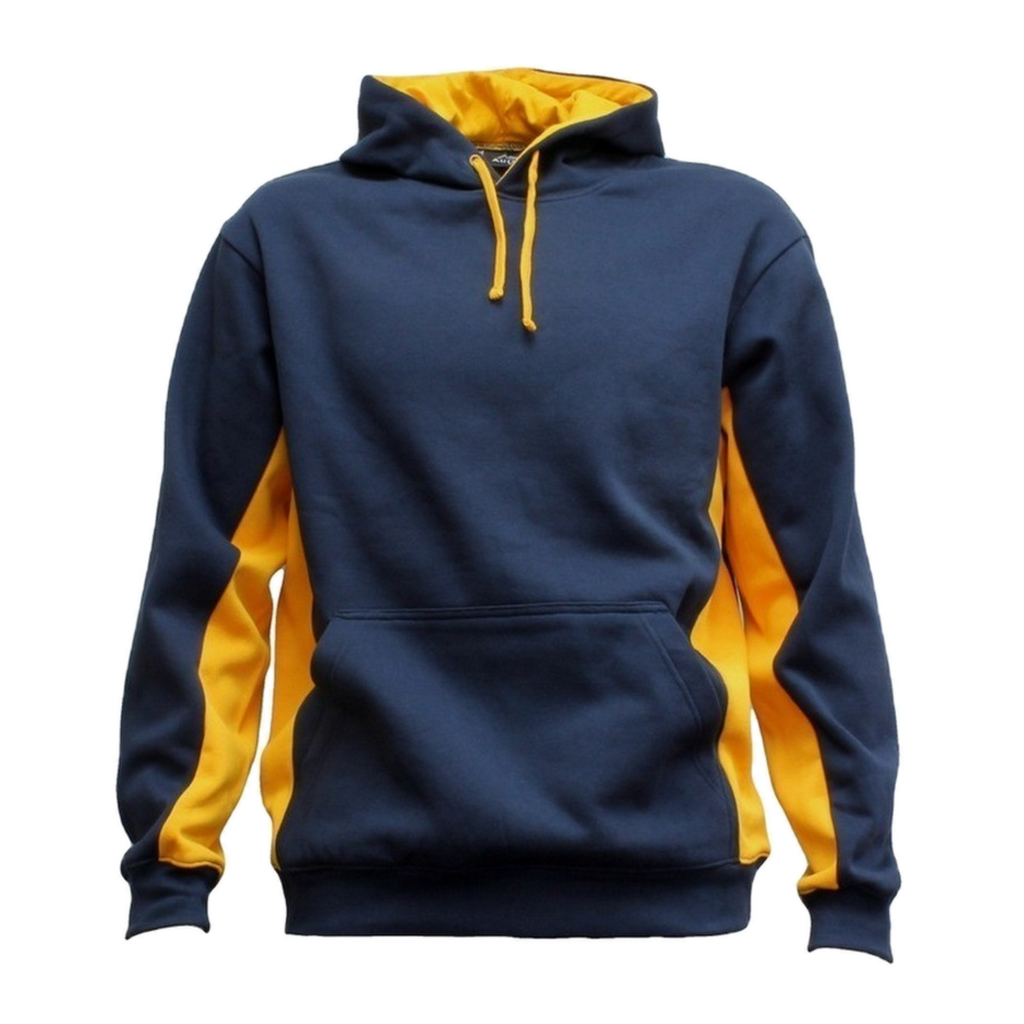 Kids Matchpace Hoodie, Colour: Navy/Gold