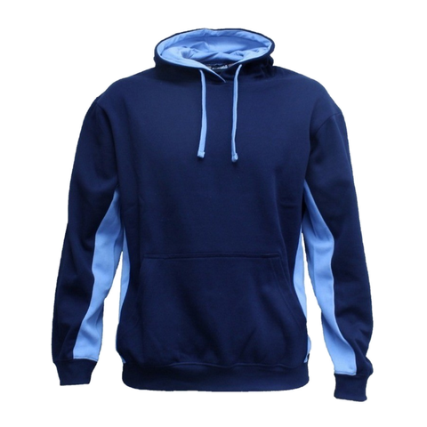 Image of Adults Matchpace Hoodie, Colour: Navy/Sky