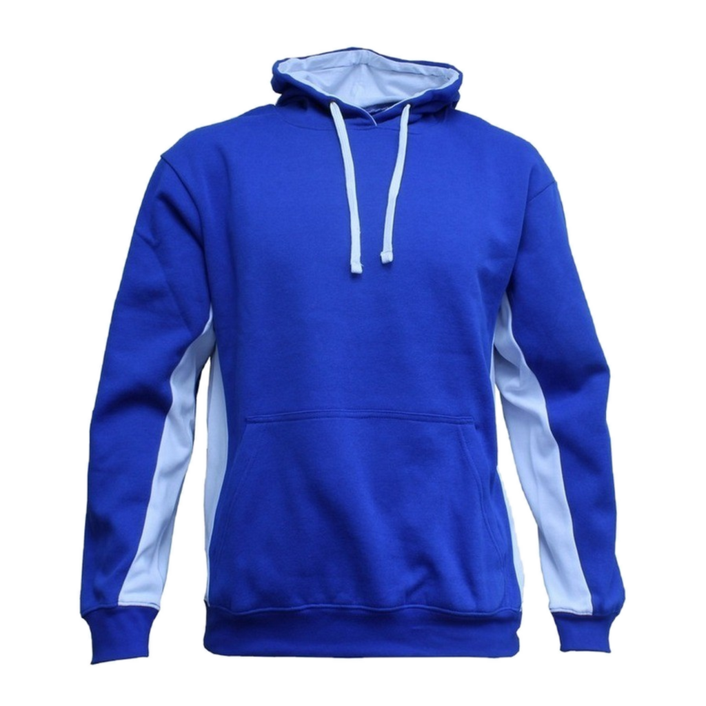 Adults Matchpace Hoodie, Colour: Royal/White