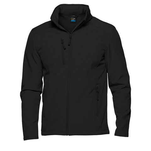 Image of Mens Olympus Softshell Jacket, Colour: Black