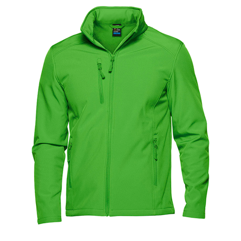 Image of Mens Olympus Softshell Jacket, Colour: Green
