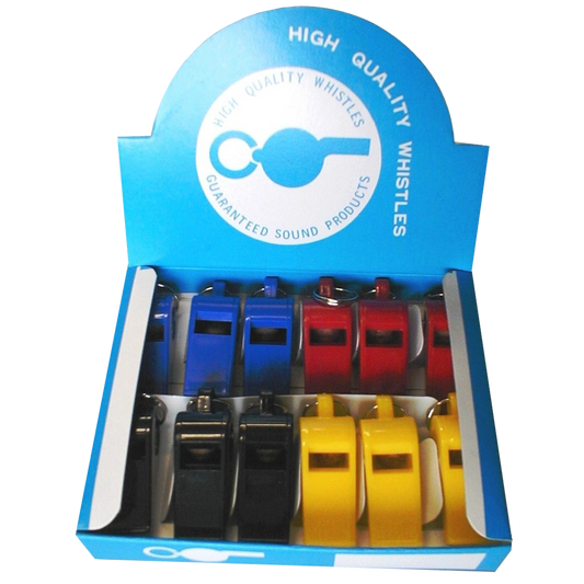 Plastic Whistle, Size: Small (Single*)