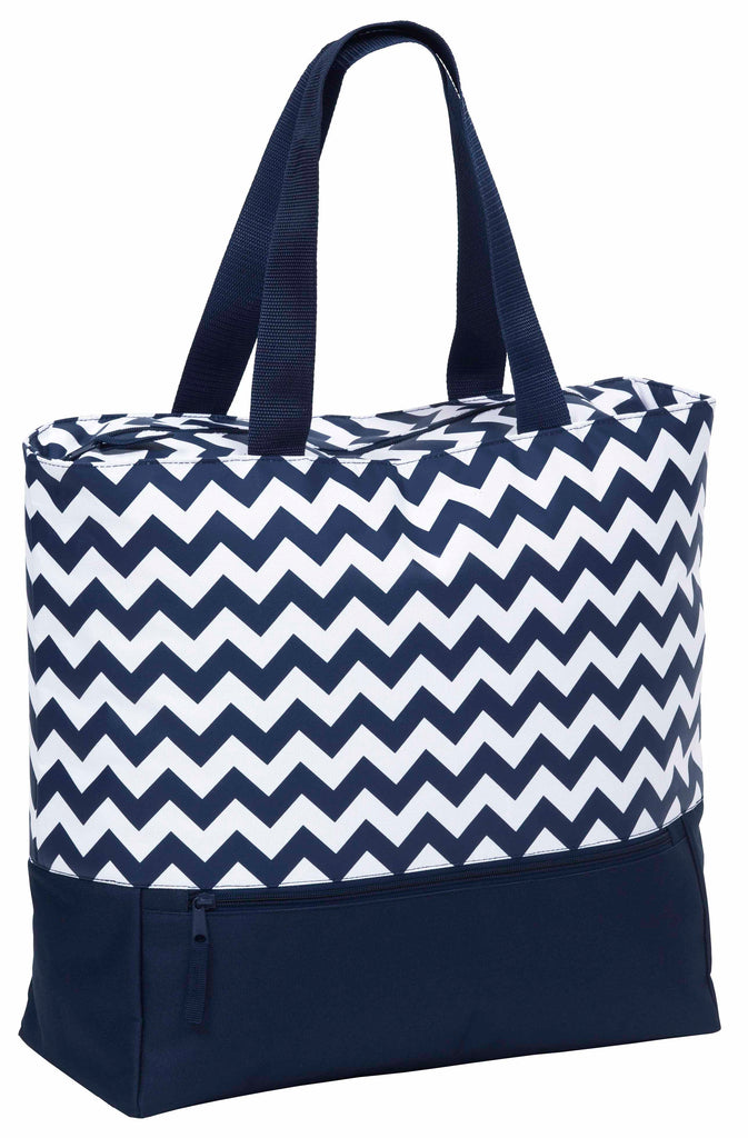 Oasis Cooler Tote, Colour: Navy/White