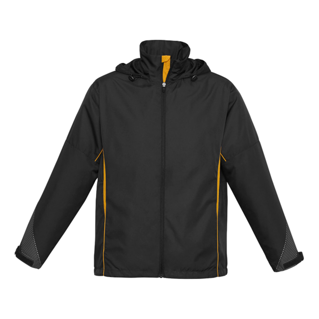 Adults Razor Jacket, Colour: Black/Gold