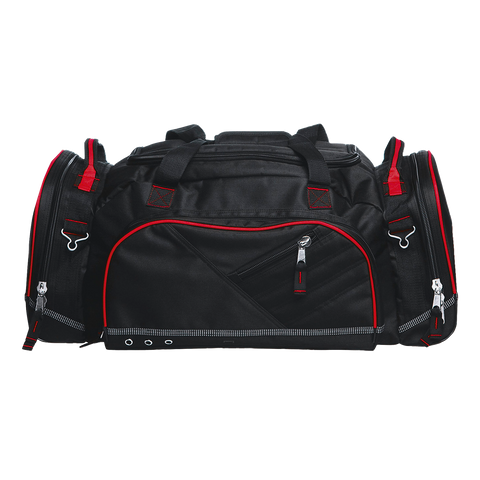 Image of Recon Sports Bag, Colour: Black/Black/Red