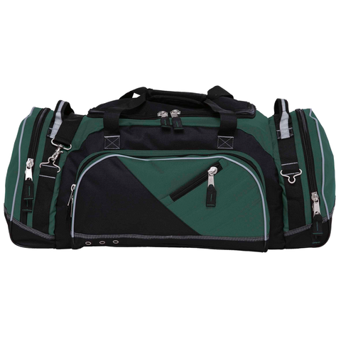 Image of Recon Sports Bag, Colour: Green/Black/Reflective