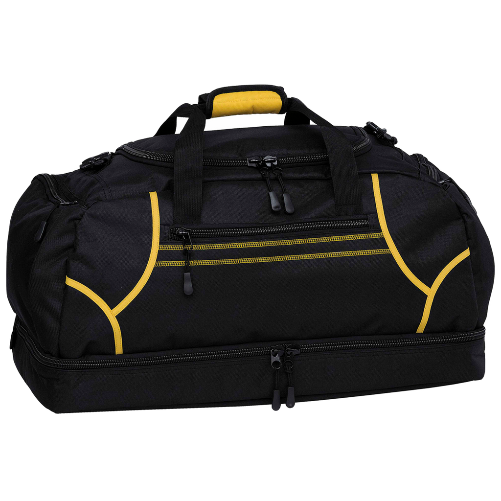 Reflex Sports Bag, Colour: Black/Gold
