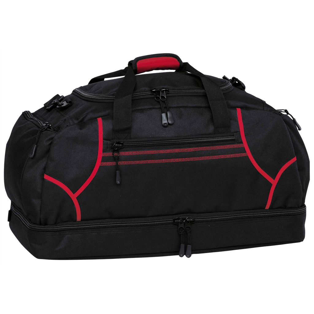 Reflex Sports Bag, Colour: Black/Red