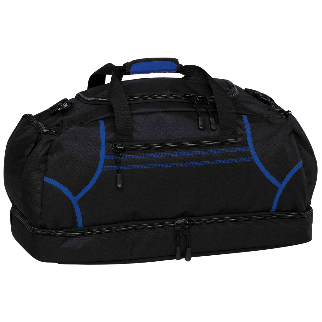 Reflex Sports Bag, Colour: Black/Royal