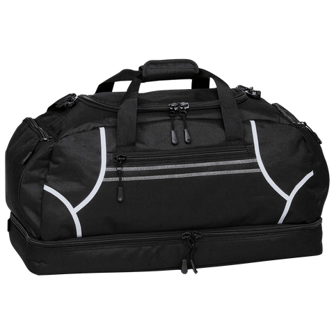 Image of Reflex Sports Bag, Colour: Black/White