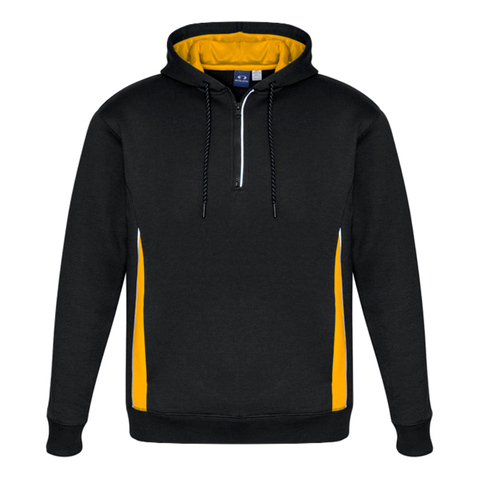 Adults Renegade Hoodie, Colour: Black/Gold/Silver
