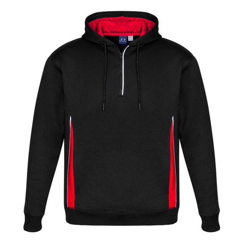 Image of Adults Renegade Hoodie, Colour: Black/Red/Silver