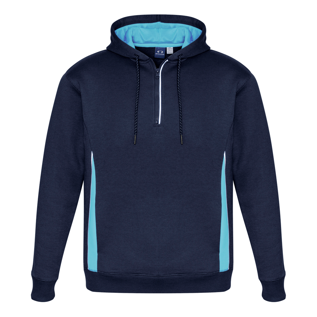 Adults Renegade Hoodie, Colour: Navy/Sky/Silver