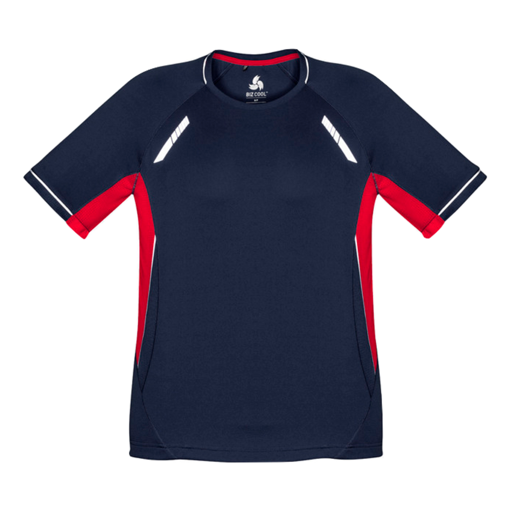 Kids Renegade Tee, Colour: Navy/Red/Silver