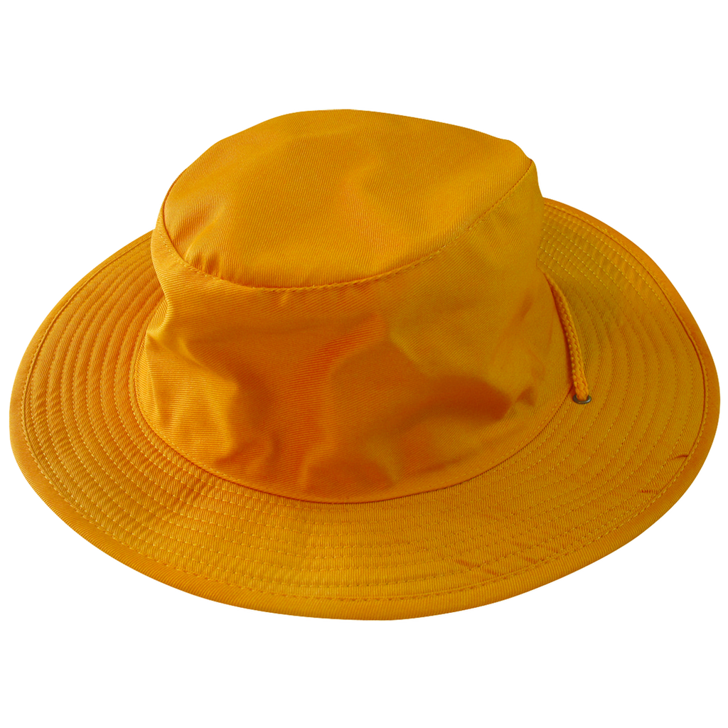 Safari Wide Brim Hat, Size: XL, Colour: Gold