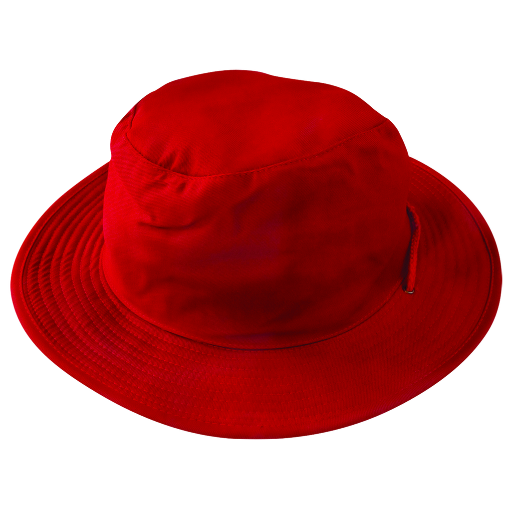 Safari Wide Brim Hat, Size: XL, Colour: Red