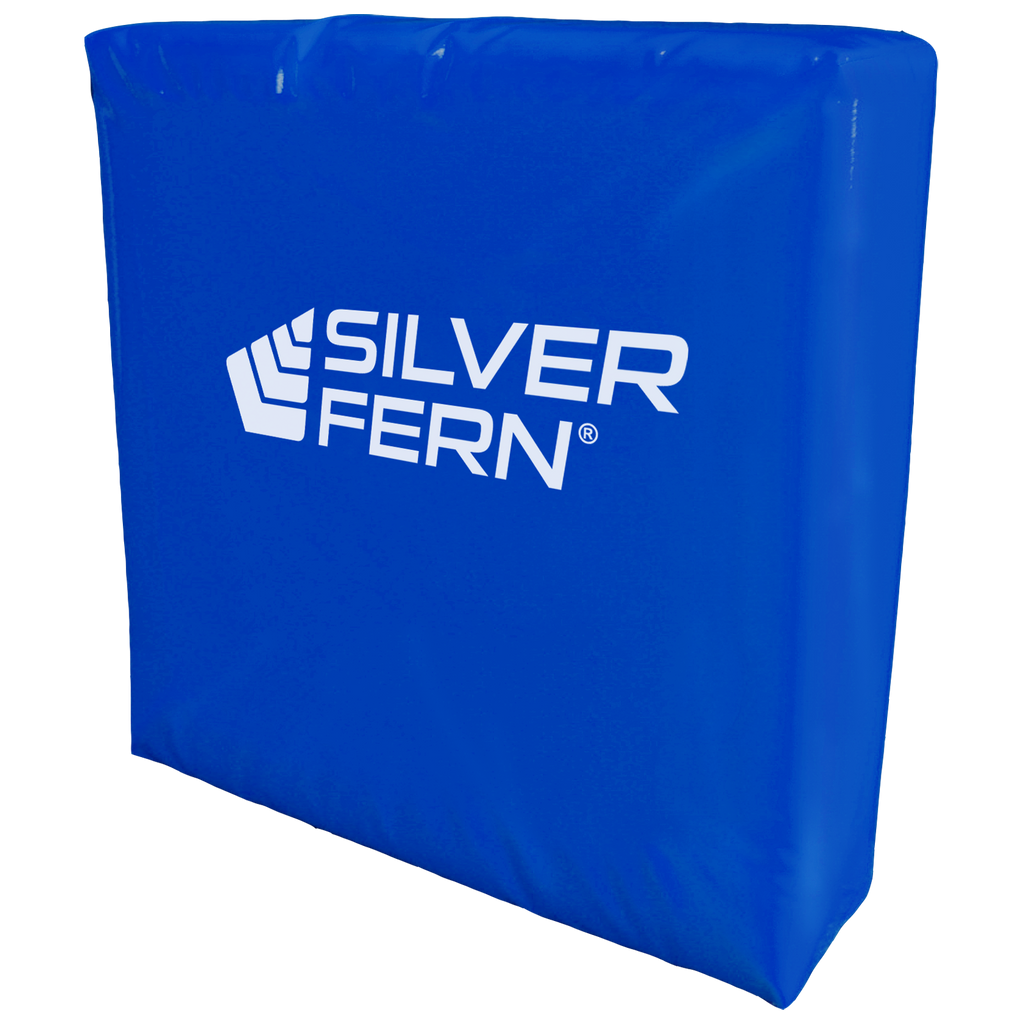 Silver Fern Hit Shield - Square, Size: Junior, Colour: Black