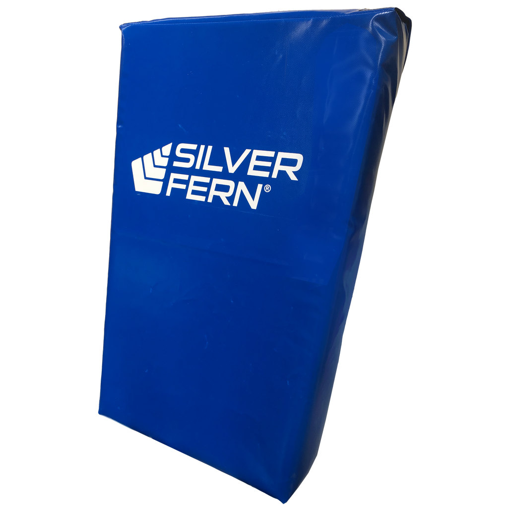 Silver Fern Hit Shield - Standard Flat, Size: Junior, Colour: Royal Blue