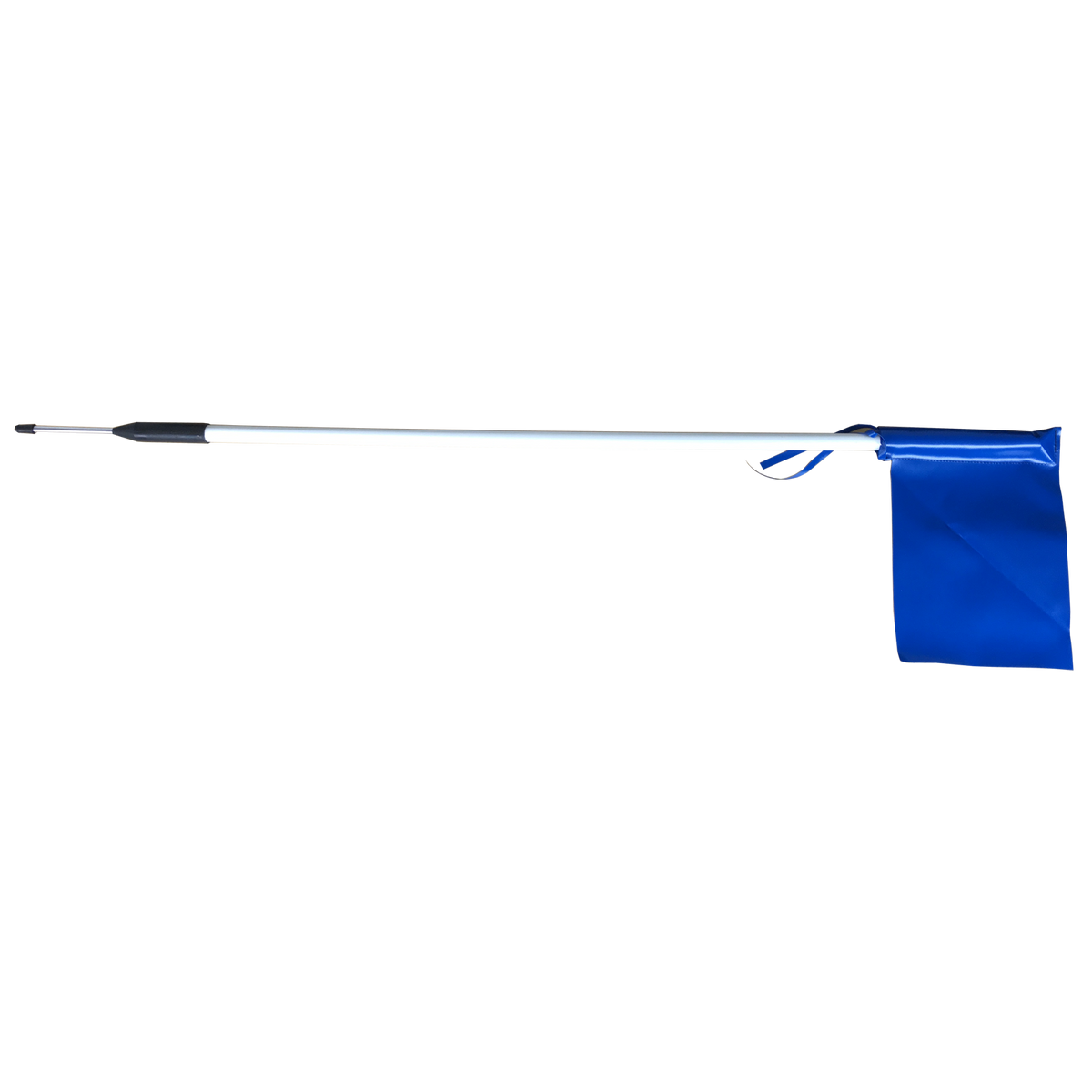 Silver Fern Pole - Spike - PVC Flag, Package: Single, Colour: Royal Blue