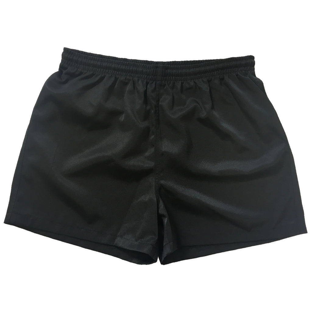 Kids Rugby Short - SF, Size: 14, Colour: Black