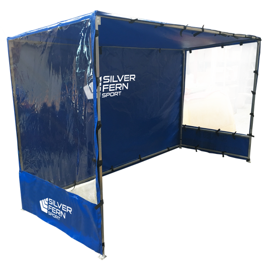 Silver Fern Sideline Shelter, Size: Large, Colour: Black