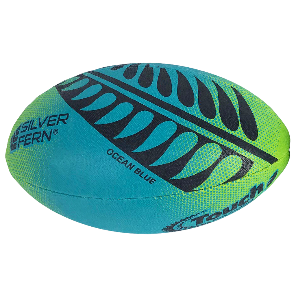 Silver Fern Touch Trainer Ball, Style: Ocean Force