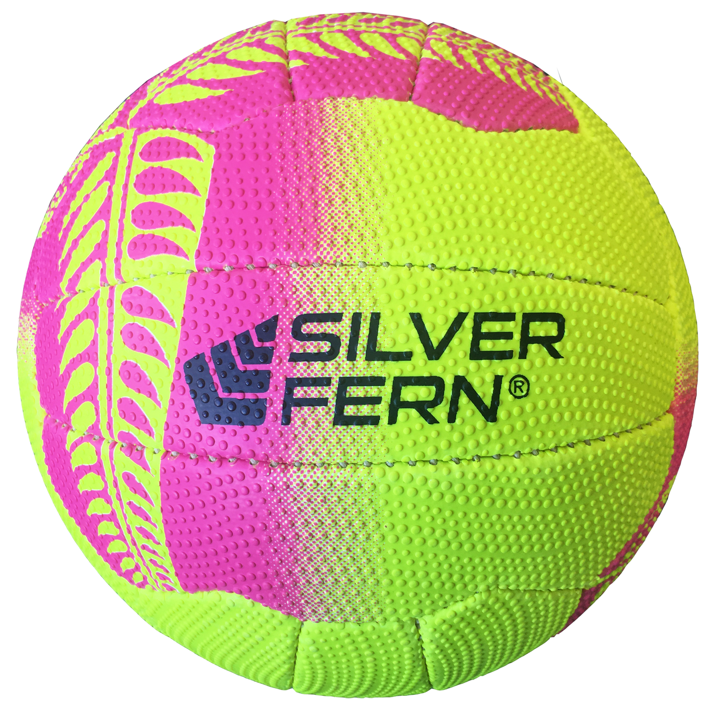 Silver Fern Tui Netball, Colour: Yellow with Pink