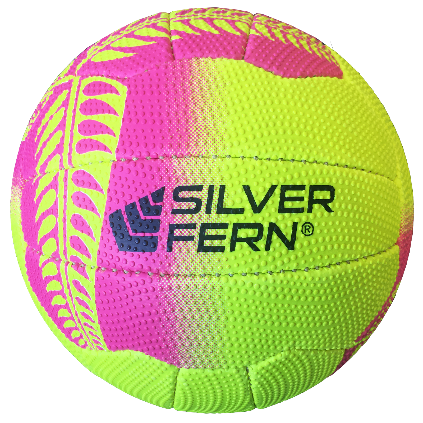 Silver Fern Tui Netball, Colour: Yellow with Pink