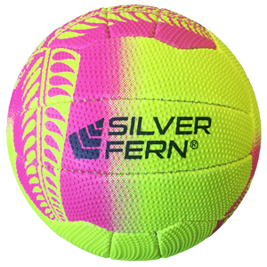Silver Fern Tui Netball, Colour: Yellow with Pink